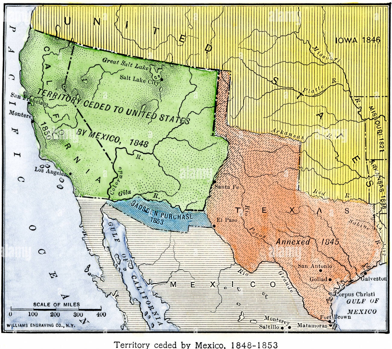 map-of-the-territory-ceded-by-mexico-to-the-us-after-the-mexican-american-AEXP15